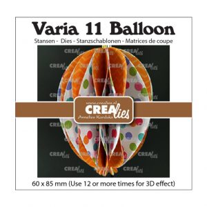 Stansmal varia 3d ballon