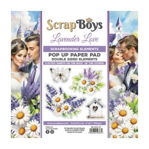 Paperpad pop up lavender love
