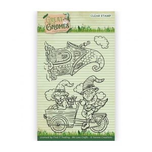 Stempel biking gnome
