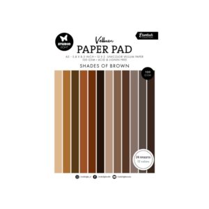 Paperpad vellum shades of brown