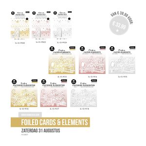 Goodiebag foiled cards & elements