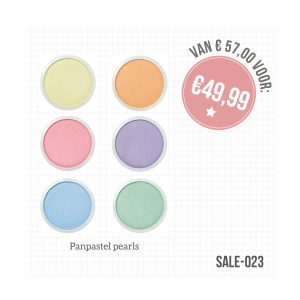 Sale-023 set PanPastel pearl