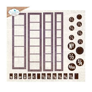 Stansmal postage stamp strips