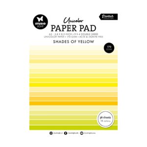 Paperpad shades of yellow