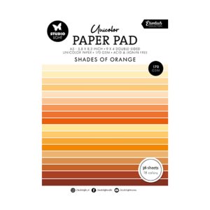 Paperpad shades of orange