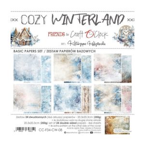 Designpapier cozy winterland basis