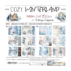 Designpapier cozy winterland mix