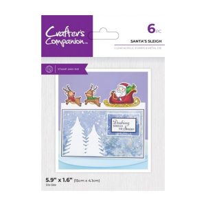 Stans & stempel santa’s sleigh