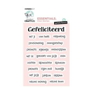 Stempel gefeliciteerd