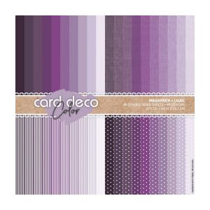 Designpapier color lilac megapak