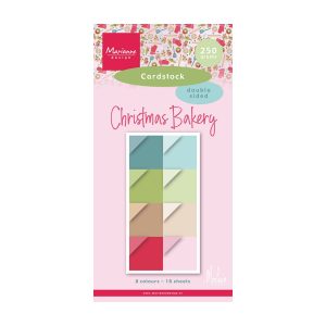 Papierset christmas bakery cardstock