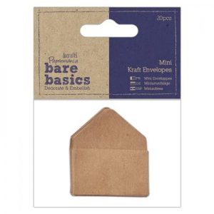 Mini Kraft Envelopes bruin