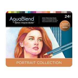 Aquablend potloden portrait