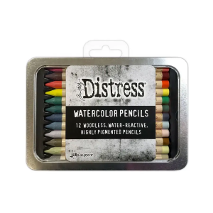 Distress watercolor pencils set 5