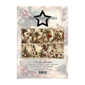 Designpapier vintage christmas