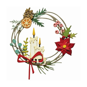 Stansmal festive wreath