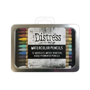 Distress watercolor pencils set 1