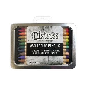 Distress watercolor pencils set 4