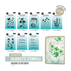 Goodiebag silhouette stempels