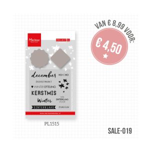 Sale-019 stans en stempel december