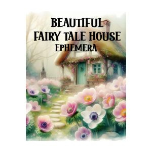 Collage boek fairy tale house