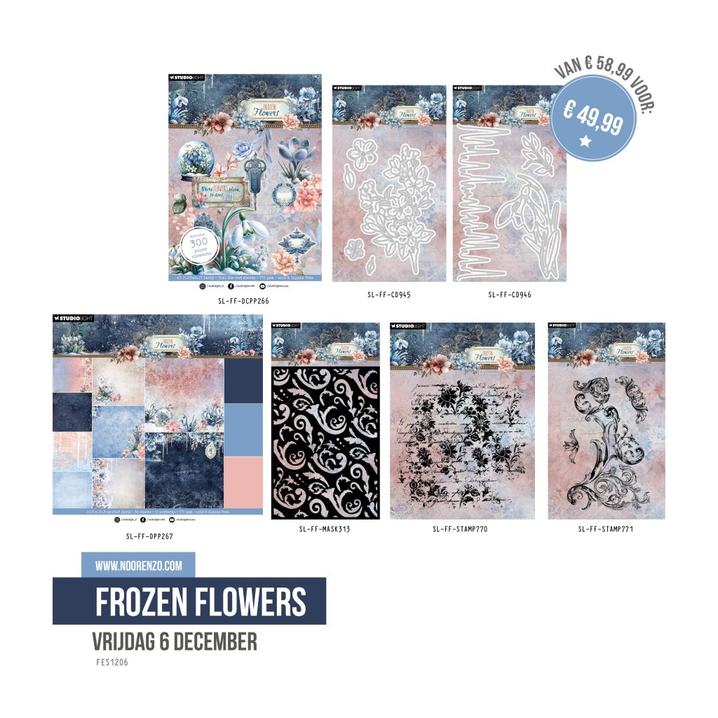 Goodiebag frozen flowers