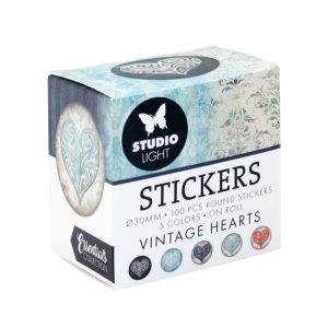 Stickers vintage heart