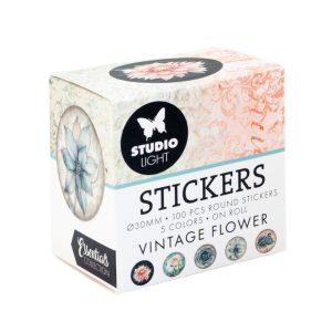 Stickers vintage flowers