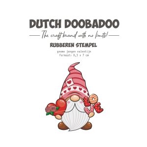 Stempel gnome jongen valentijn