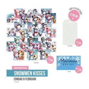 Mega Hobby Festijn snowmen kisses