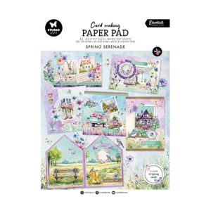 Cardmaking pad spring serenade