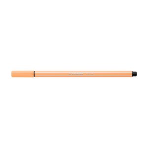 Premium viltstift pen 68 pastel oranje