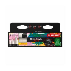 Free acrylic marker set wit