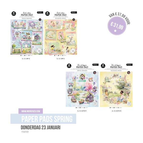 Goodiebag paperpads spring