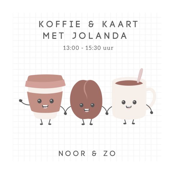 Koffie & kaart met Jolanda