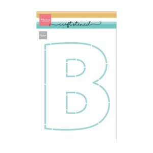 Stencil letter B