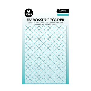 Embossingfolder criss cross