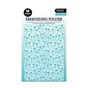 Embossingfolder wild flowers