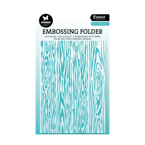 Embossingfolder wooden planks