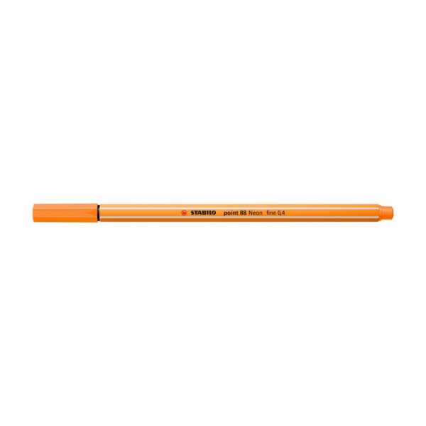 Fineliner point 88 neon oranje