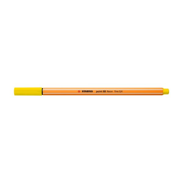 Fineliner point 88 neon geel