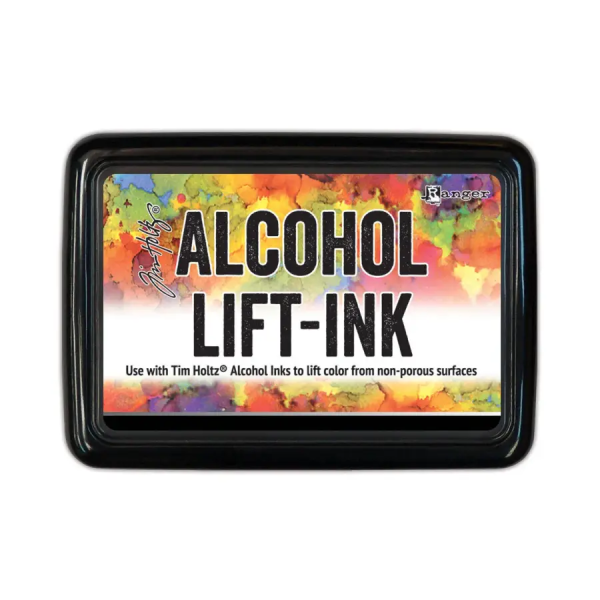 Alcohol lift-ink pad