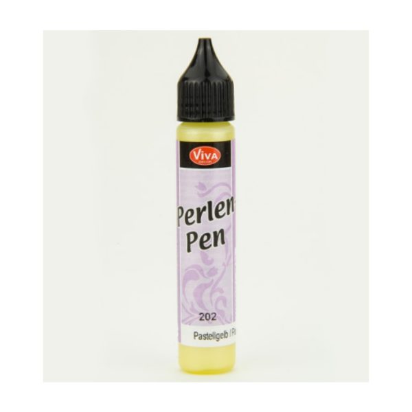 parelpen pastel geel