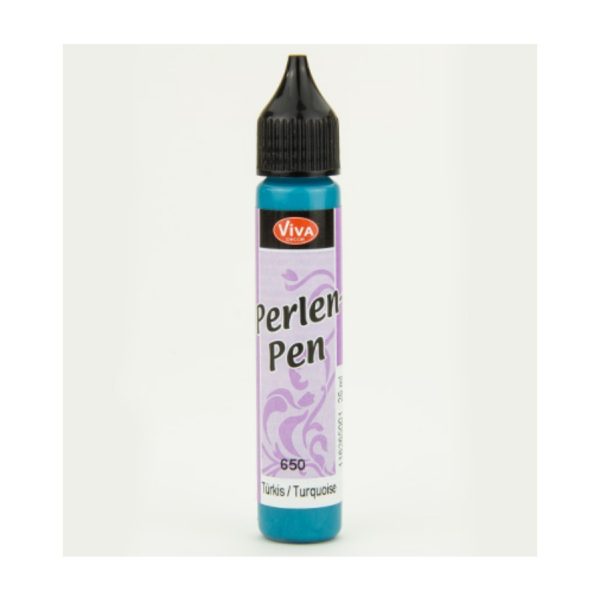 parelpen turquoise