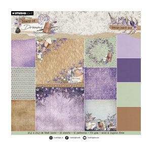 Designpapier background diary of dream