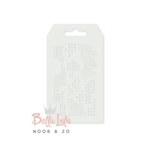 Mask stencil various dots