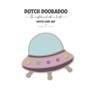 Dutch card art ufo