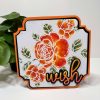 Stencil exquisite rose - Afbeelding 2