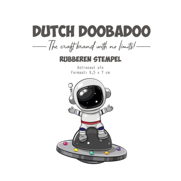 Stempel astronaut ufo