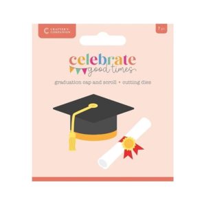 Stansmal graduation cap and scroll